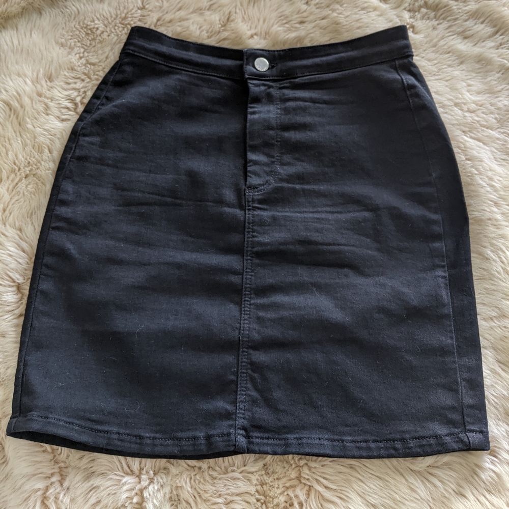 Topshop Denim Mini